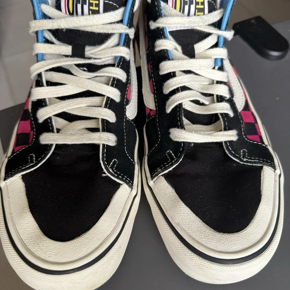 Vans T&C Surf Hawaii Shoes Sk8 138 Decon Checkerboard Skateboarding Mens 9